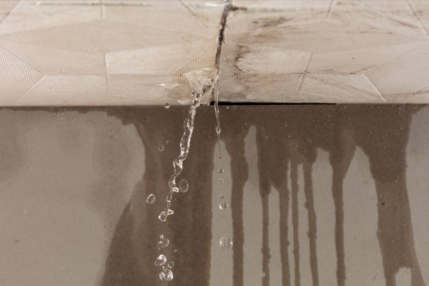 Professional Structural Drying technician working in Asher, OK